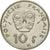 Moneda, Polinesia francesa, 10 Francs, 1984, Paris, MBC, Níquel, KM:8