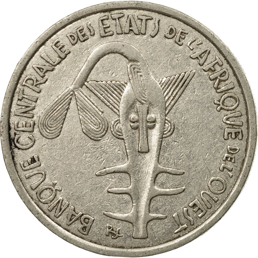 Coin, West African States, 100 Francs, 2002, Paris, EF(40-45), Nickel, KM:4
