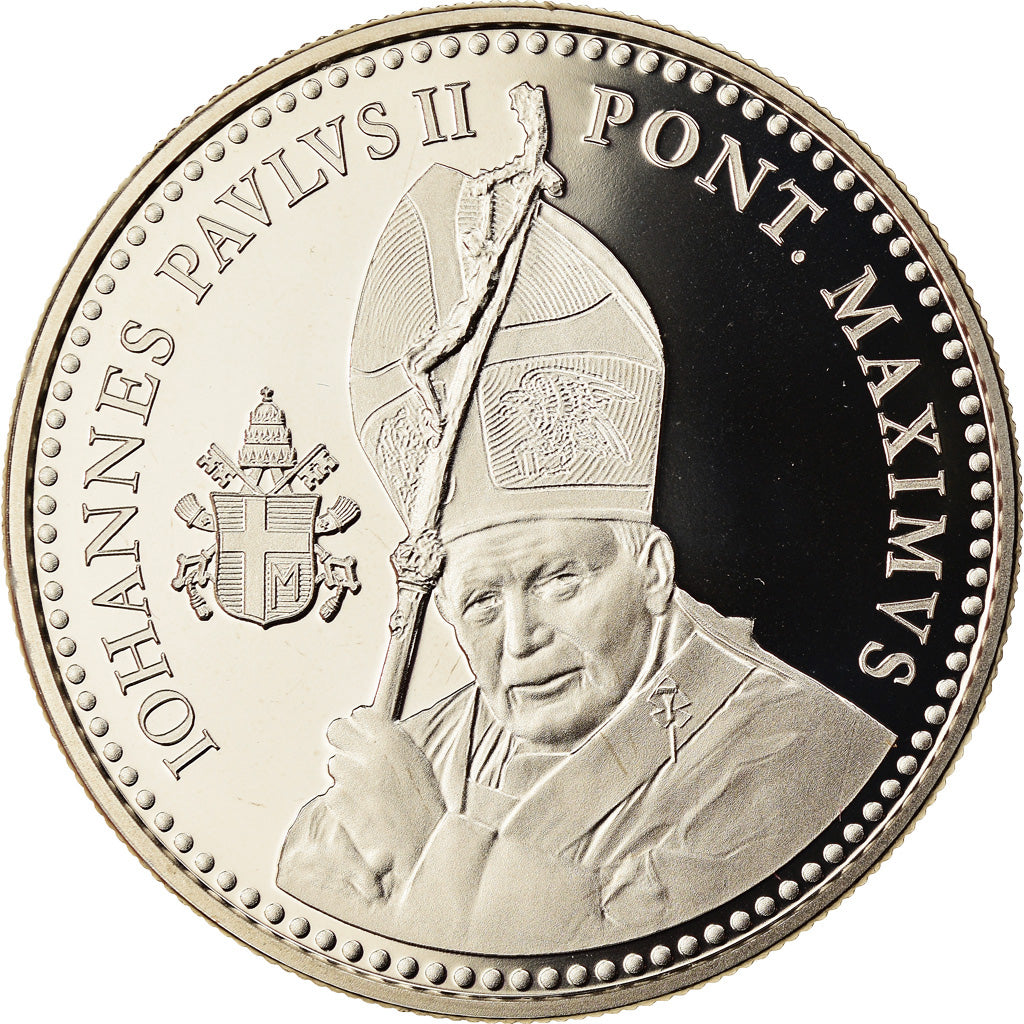 Vatican, Medal, Le Pape Jean-Paul II, 2011, MS(65-70), Copper-nickel
