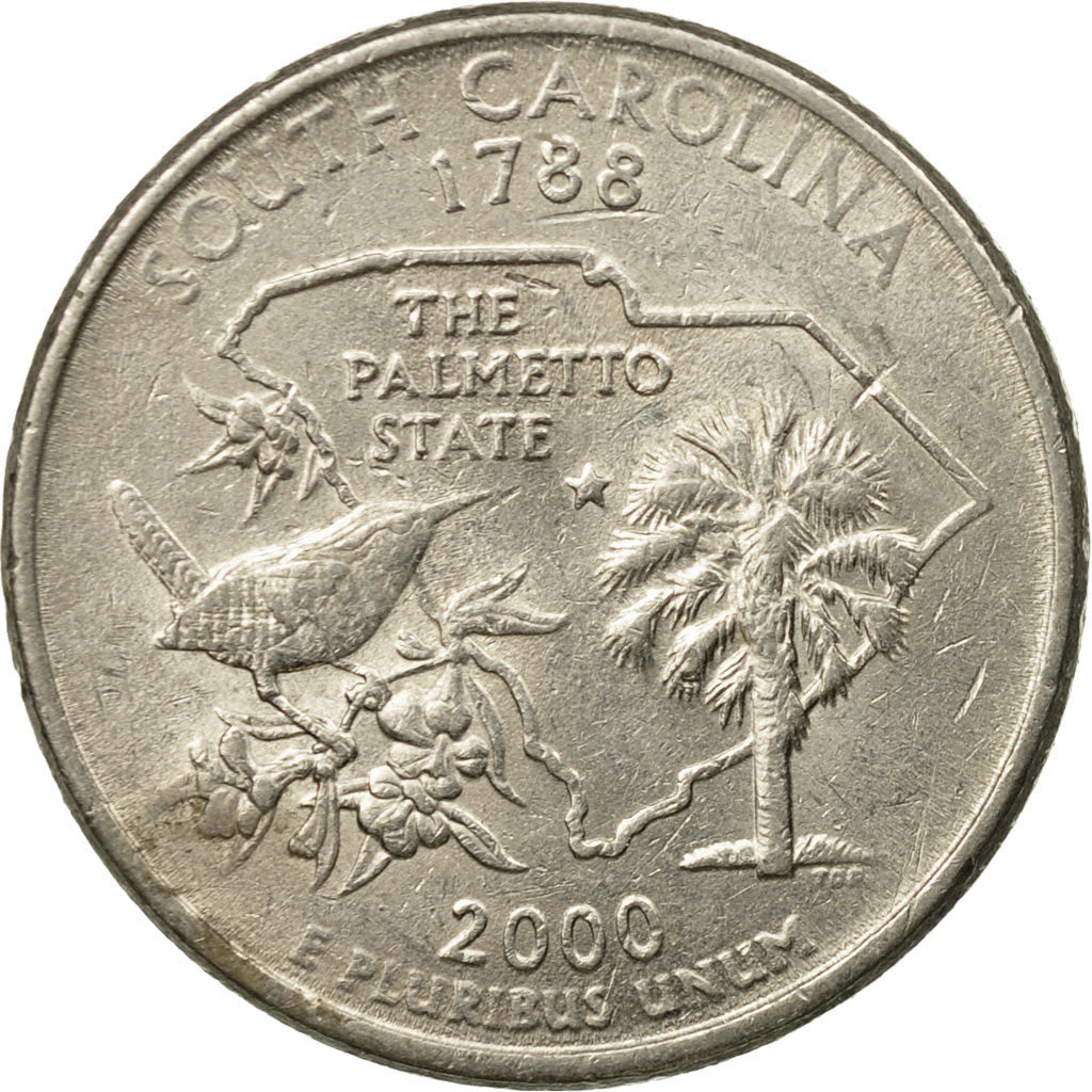 Monnaie, États-Unis, Quarter, 2000, U.S. Mint, Philadelphie, SUP, Copper-Nickel