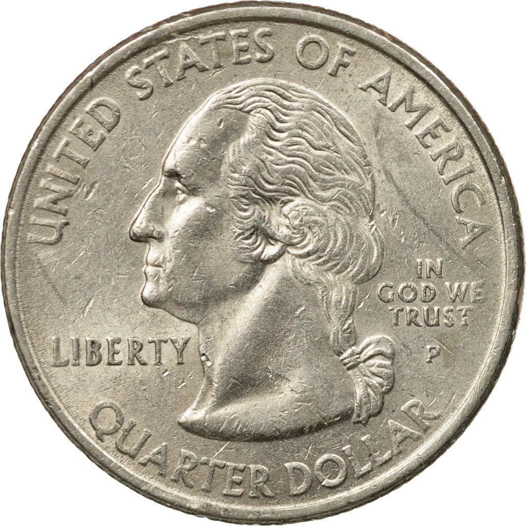 Monnaie, États-Unis, Quarter, 2000, U.S. Mint, Philadelphie, SUP, Copper-Nickel
