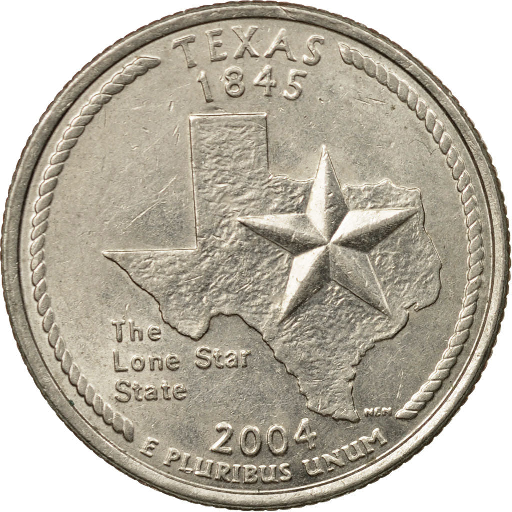 Moneta, Stati Uniti, Quarter, 2004, U.S. Mint, Denver, BB, Rame ricoperto in