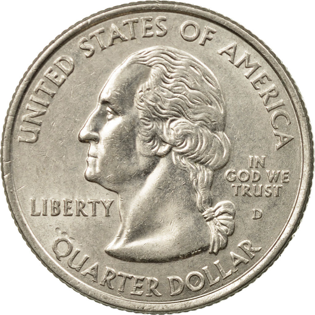 Moneta, Stati Uniti, Quarter, 2004, U.S. Mint, Denver, BB, Rame ricoperto in