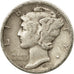 Coin, United States, Mercury Dime, Dime, 1938, U.S. Mint, San Francisco