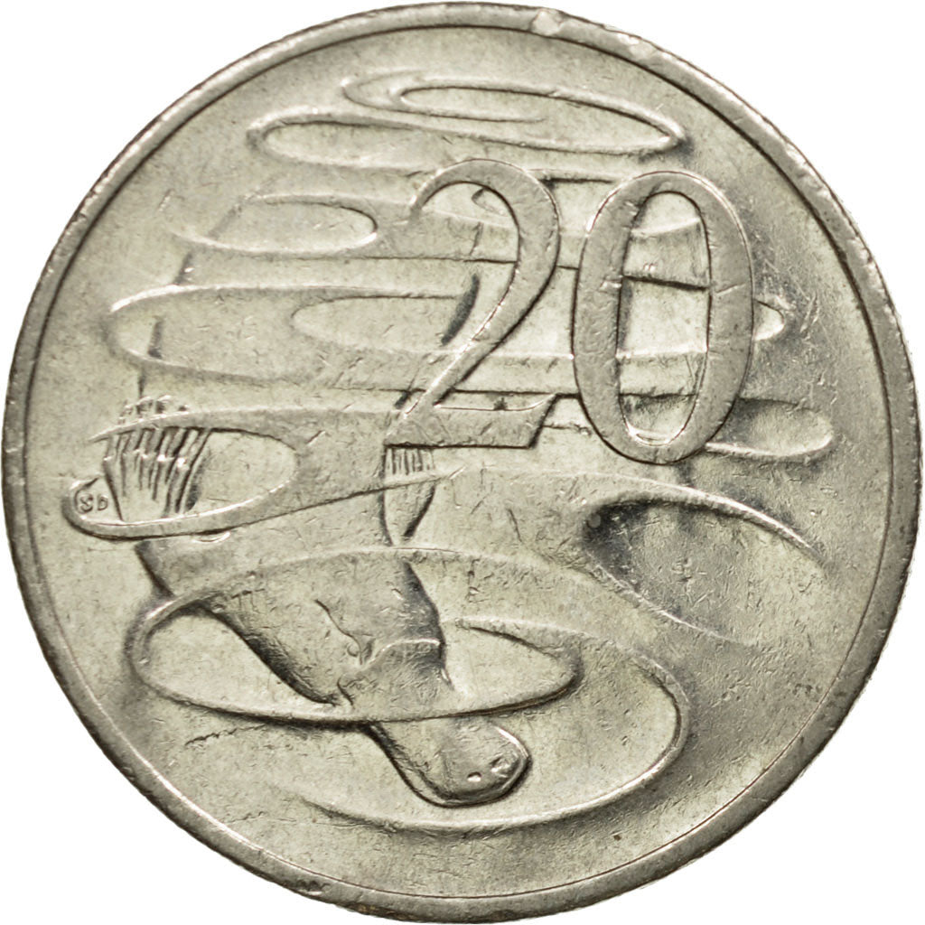 Coin, Australia, Elizabeth II, 20 Cents, 2006, EF(40-45), Copper-nickel, KM:403