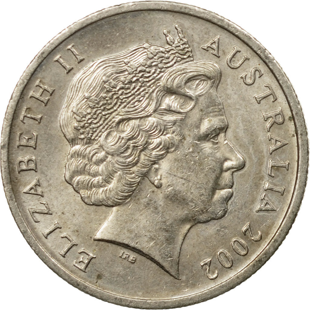 Munten, Australië, Elizabeth II, 5 Cents, 2002, ZF, Copper-nickel, KM:401