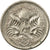 Moneta, Australia, Elizabeth II, 5 Cents, 2002, EF(40-45), Miedź-Nikiel, KM:401