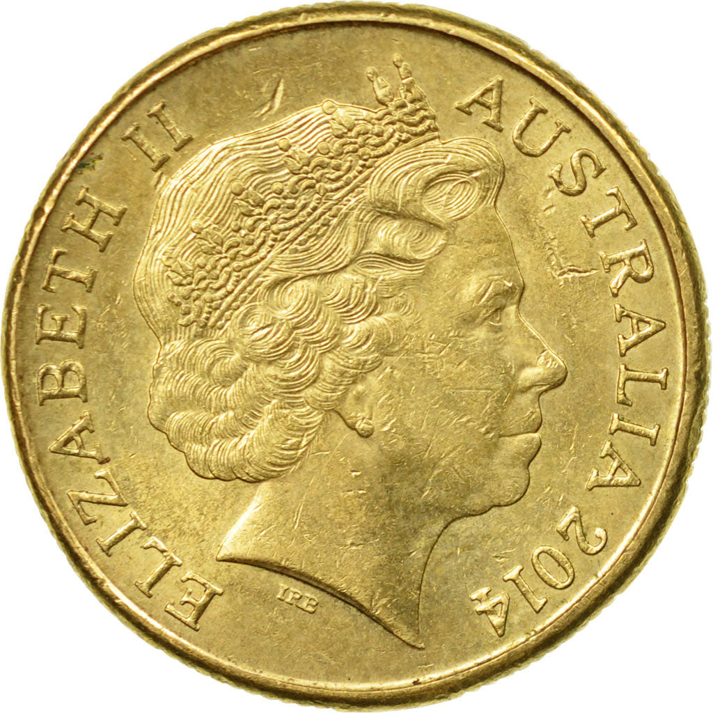 Coin, Australia, Dollar, 2014, EF(40-45), Aluminum-Bronze