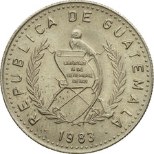 Coin, Guatemala, 10 Centavos, 1983, AU(55-58), Copper-nickel, KM:277.4