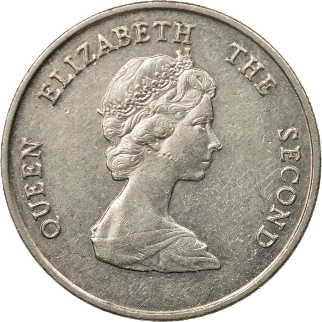 Coin, East Caribbean States, Elizabeth II, 25 Cents, 1995, EF(40-45)
