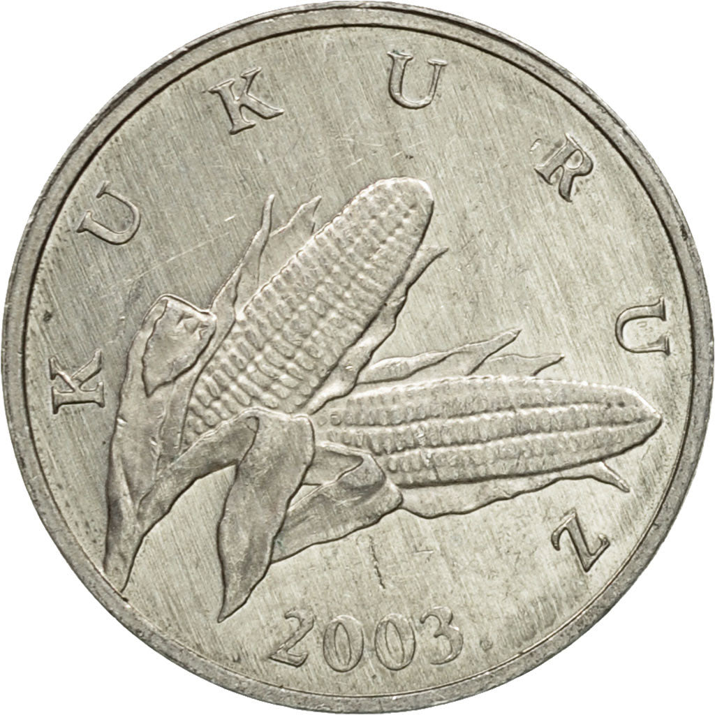 Coin, Croatia, Lipa, 2003, EF(40-45), Aluminum, KM:3