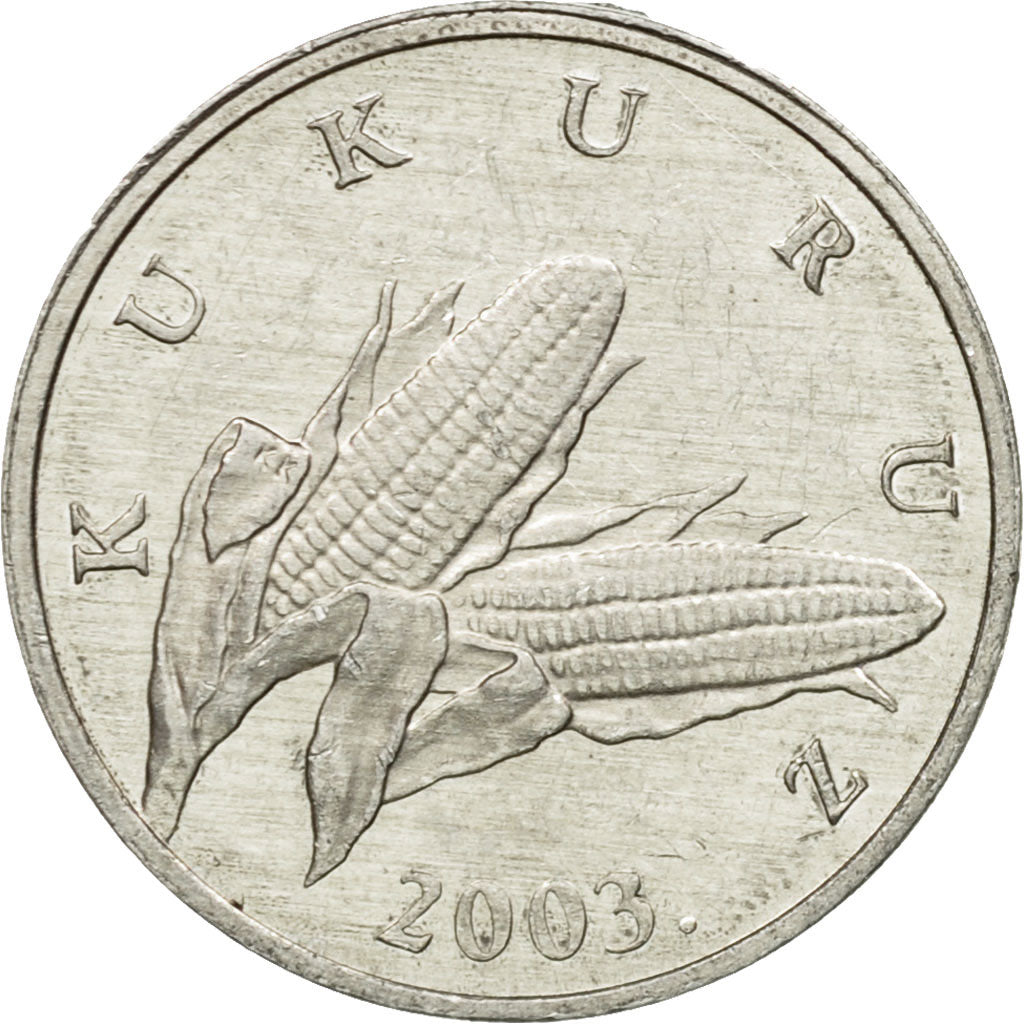 Coin, Croatia, Lipa, 2003, EF(40-45), Aluminum, KM:3