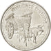 Coin, Dominican Republic, 25 Centavos, 1990, AU(55-58), Nickel Clad Steel