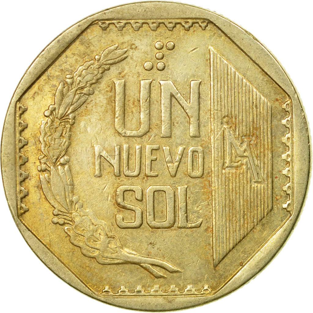 Monnaie, Pérou, Nuevo Sol, 1994, Lima, TTB, Copper-Nickel-Zinc, KM:308.1