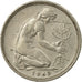 Coin, GERMANY - FEDERAL REPUBLIC, 50 Pfennig, 1969, Munich, EF(40-45)