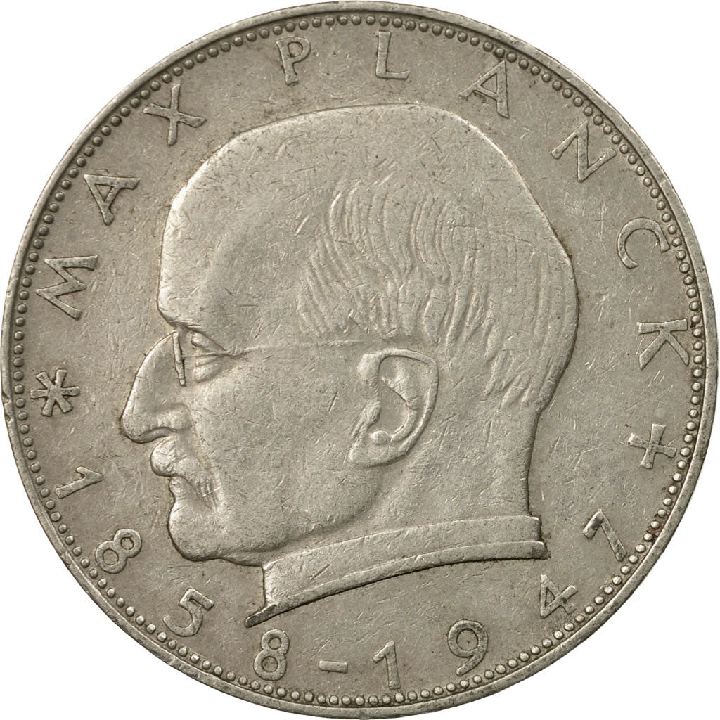 Moneta, GERMANIA - REPUBBLICA FEDERALE, 2 Mark, 1957, Munich, BB, Rame-nichel