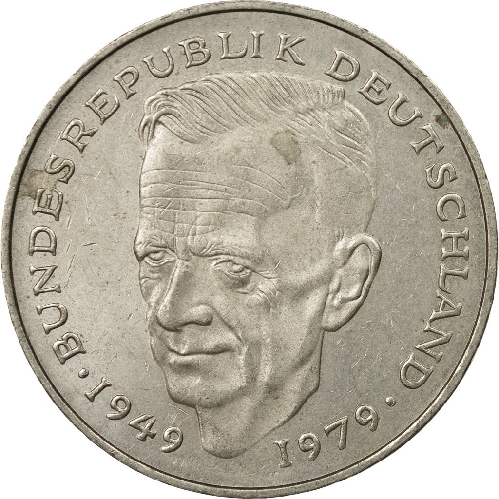 Coin, GERMANY - FEDERAL REPUBLIC, 2 Mark, 1993, Hambourg, AU(50-53)