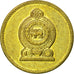 Coin, Sri Lanka, 5 Rupees, 2013, EF(40-45), Brass plated steel