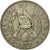 Moneta, Guatemala, 25 Centavos, 1977, EF(40-45), Miedź-Nikiel, KM:278.1