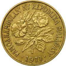 Monnaie, Madagascar, 20 Francs, 4 Ariary, 1971, Paris, TTB, Aluminum-Bronze