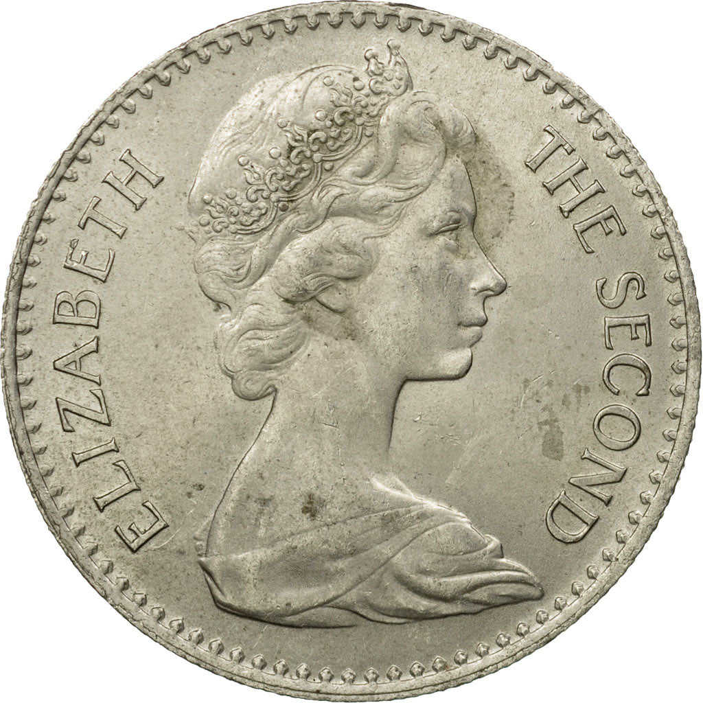 Moneta, Rhodesia, Elizabeth II, 2-1/2 Shillings = 25 Cents, 1964, British Royal