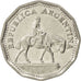 Münze, Argentinien, 10 Pesos, 1963, SS+, Nickel Clad Steel, KM:60