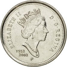 Coin, Canada, Elizabeth II, 5 Cents, 2002, Royal Canadian Mint, EF(40-45)