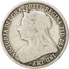 GREAT BRITAIN, Shilling, 1897, KM #780, VF(20-25), Silver, 23.5, 5.42