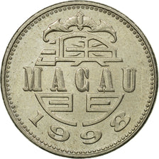 Coin, Macau, Pataca, 1998, British Royal Mint, EF(40-45), Copper-nickel, KM:57