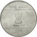 Moneda, INDIA-REPÚBLICA, 2 Rupees, 2009, MBC, Acero inoxidable, KM:327