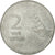 Moneta, REPUBBLICA DELL’INDIA, 2 Rupees, 2009, BB, Acciaio inossidabile