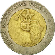 Coin, West African States, 250 Francs, 1992, Paris, VF(30-35), Bi-Metallic