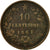 Coin, Italy, Vittorio Emanuele II, 10 Centesimi, 1867, Birmingham, VF(20-25)