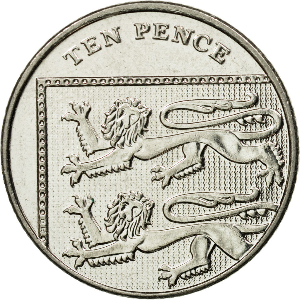 Moneda, Gran Bretaña, Elizabeth II, 10 Pence, 2013, British Royal Mint, EBC