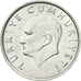 Moneta, Turcja, 10 Lira, 1987, EF(40-45), Aluminium, KM:964