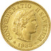Coin, Switzerland, 5 Rappen, 1988, Bern, EF(40-45), Aluminum-Bronze, KM:26c