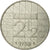 Moneda, Países Bajos, Beatrix, 2-1/2 Gulden, 1988, MBC, Níquel, KM:206