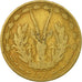 Monnaie, West African States, 25 Francs, 1971, Paris, TB, Aluminum-Bronze, KM:5