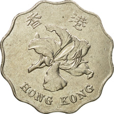 Coin, Hong Kong, 2 Dollars, 2012, EF(40-45), Copper-nickel
