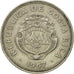 Coin, Costa Rica, 25 Centimos, 1967, EF(40-45), Copper-nickel, KM:188.1