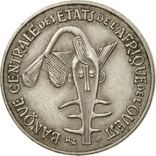 Coin, West African States, 50 Francs, 1974, Paris, EF(40-45), Copper-nickel