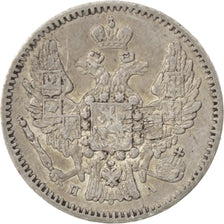 Coin, Russia, Nicholas I, 5 Kopeks, 1846, Saint-Petersburg, AU(50-53), Silver