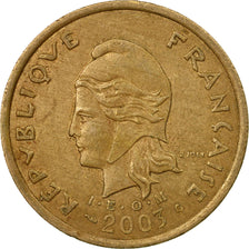 Coin, French Polynesia, 100 Francs, 2003, Paris, EF(40-45), Nickel-Bronze, KM:14