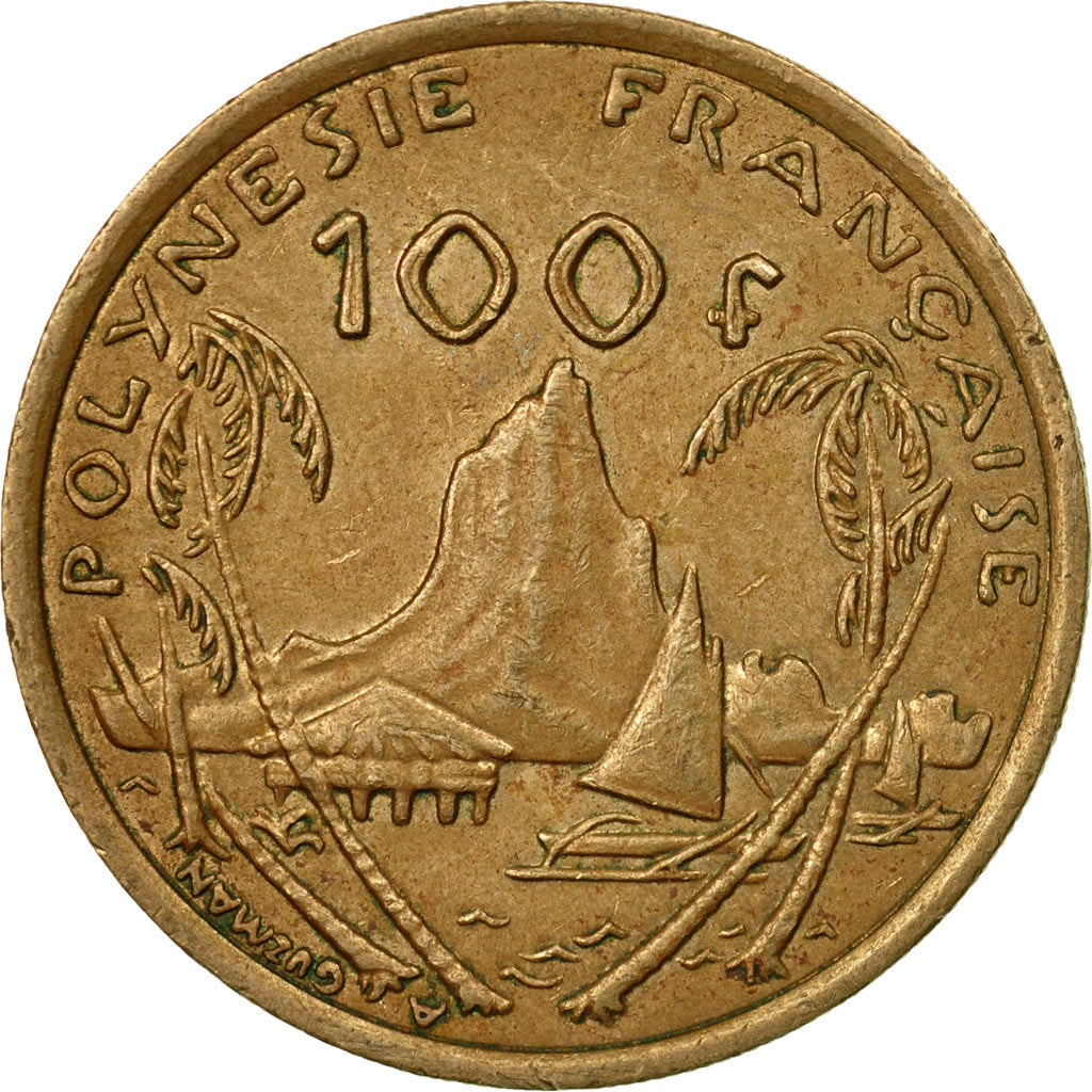 Coin, French Polynesia, 100 Francs, 2003, Paris, EF(40-45), Nickel-Bronze, KM:14