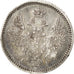 Moneta, Russia, Nicholas I, 5 Kopeks, 1855, Saint-Petersburg, EF(40-45), Srebro