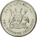 Coin, Uganda, 200 Shillings, 2007, EF(40-45), Nickel plated steel, KM:68a