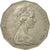 Moneta, Australia, Elizabeth II, 50 Cents, 1971, EF(40-45), Miedź-Nikiel, KM:68