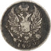 Moneda, Rusia, Alexander I, 5 Kopeks, 1822, Saint-Petersburg, MBC, Plata, KM:126