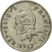 Coin, New Caledonia, 10 Francs, 1967, Paris, EF(40-45), Nickel, KM:5