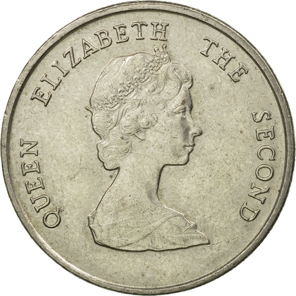 Monnaie, Etats des caraibes orientales, Elizabeth II, 25 Cents, 1994, TTB
